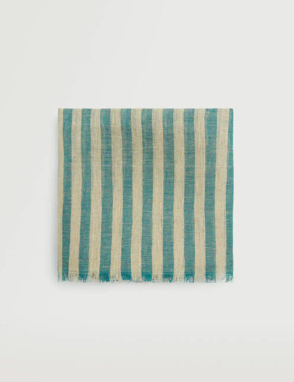 100% linen scarf
